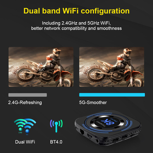 On-Budget Transpeed TV Box Set Top Box with HD 4K <strong>Output</strong> Dual WIFI 8K Video <strong>Decoding</strong> Support