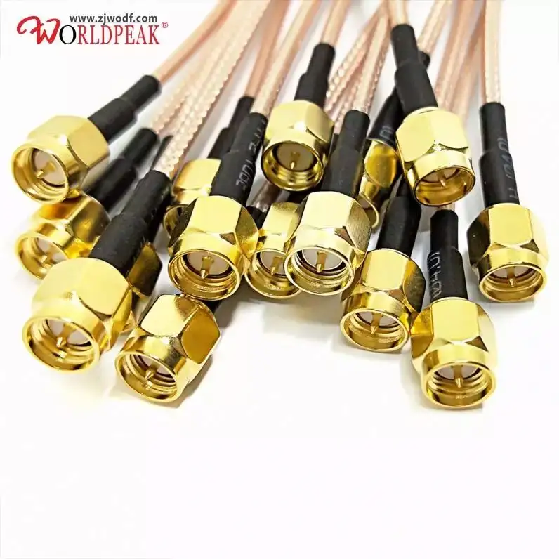 Giá tốt nhất rf pigtail cáp rg316 fakra nam để sma nam gps ăng-ten bên ngoài jumper dây dây cáp & cáp hội đồng