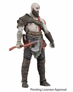 2018 God of War Kratos Ares 4 PVCビニールフィギュア高品質漫画スタイル箱入り可動モデル組み立ておもちゃ人形SS - Product Image 3