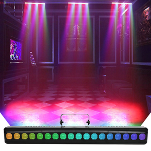 YSH 54W LED DJウォッシュバー18 LEDチェイス機能サウンドアクティブオートDMXコントロールウェディングパーティー用ディスコイベントステージアップライト - Product Image 2