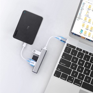 OEM Metal adaptör Usb 3.0 Hub yüksek hızlı 4 In1 4 portlu 4 portlu Usb Hub USB3.0 HUB - Product Image 4