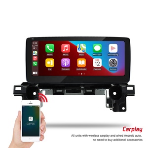Android 8 çekirdekli araba radyo Mazda için 10.25 inç IPS araba gps desteği ile araba ekran yükseltme çift sistem ve orijinal joystick - Product Image 6