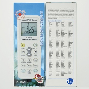 1000 in 1 evrensel a/c ac uzaktan kumanda K-1028E LCD ve ışık gece uygun kullanım düşük güç tüketimi - Product Image 5
