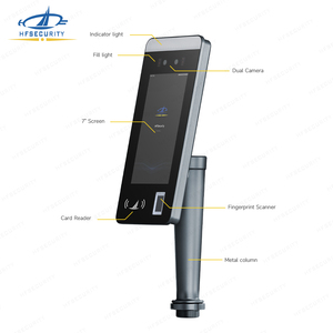 FR07 Gesichts erkennung Sicherheit Drehkreuz Nfc Tür zugangs bedienfeld für Fitness studio 0,5 bis 4 Meter Finger abdruck Vorhänge schlösser TCP/IP WIF - Product Image 2