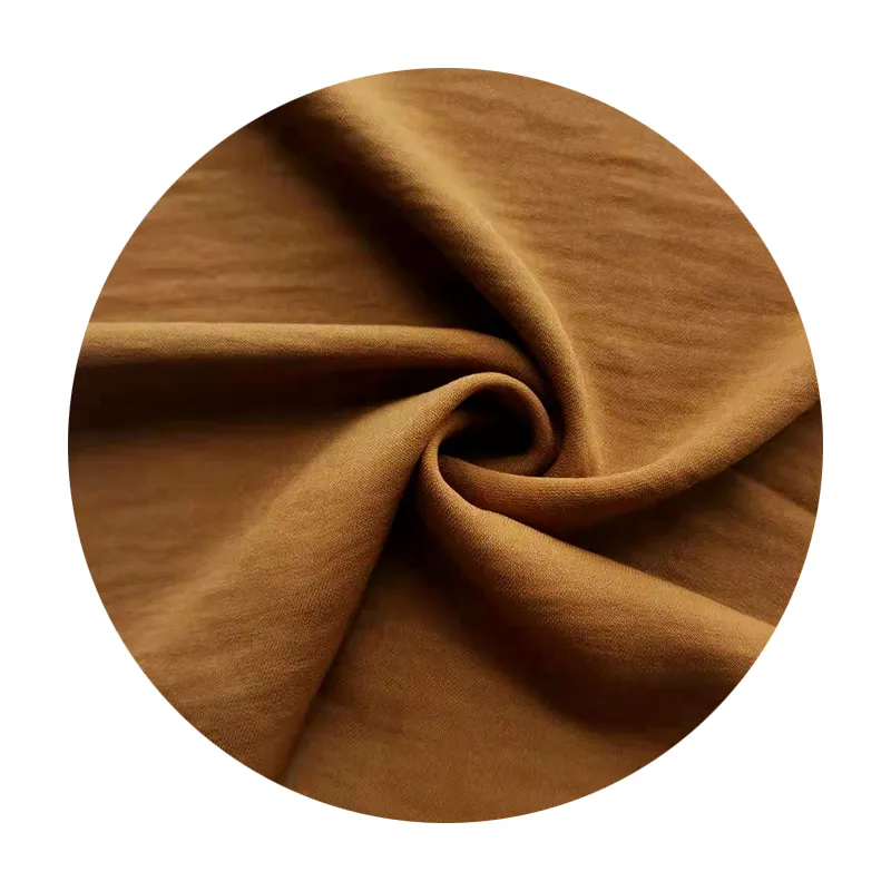 Chiffon Fabric Plain Dyed Fabric Woven Thin Solid Colorful Polyester 50d 75d Chiffon Fabric