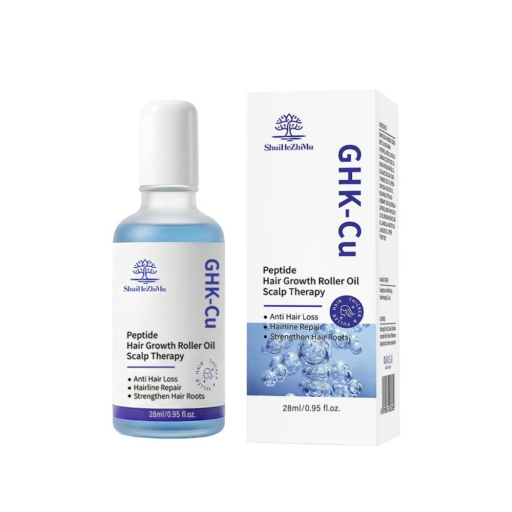 Huile pour rouleau à cheveux GHK-Cu AHK-Cu 28 ml