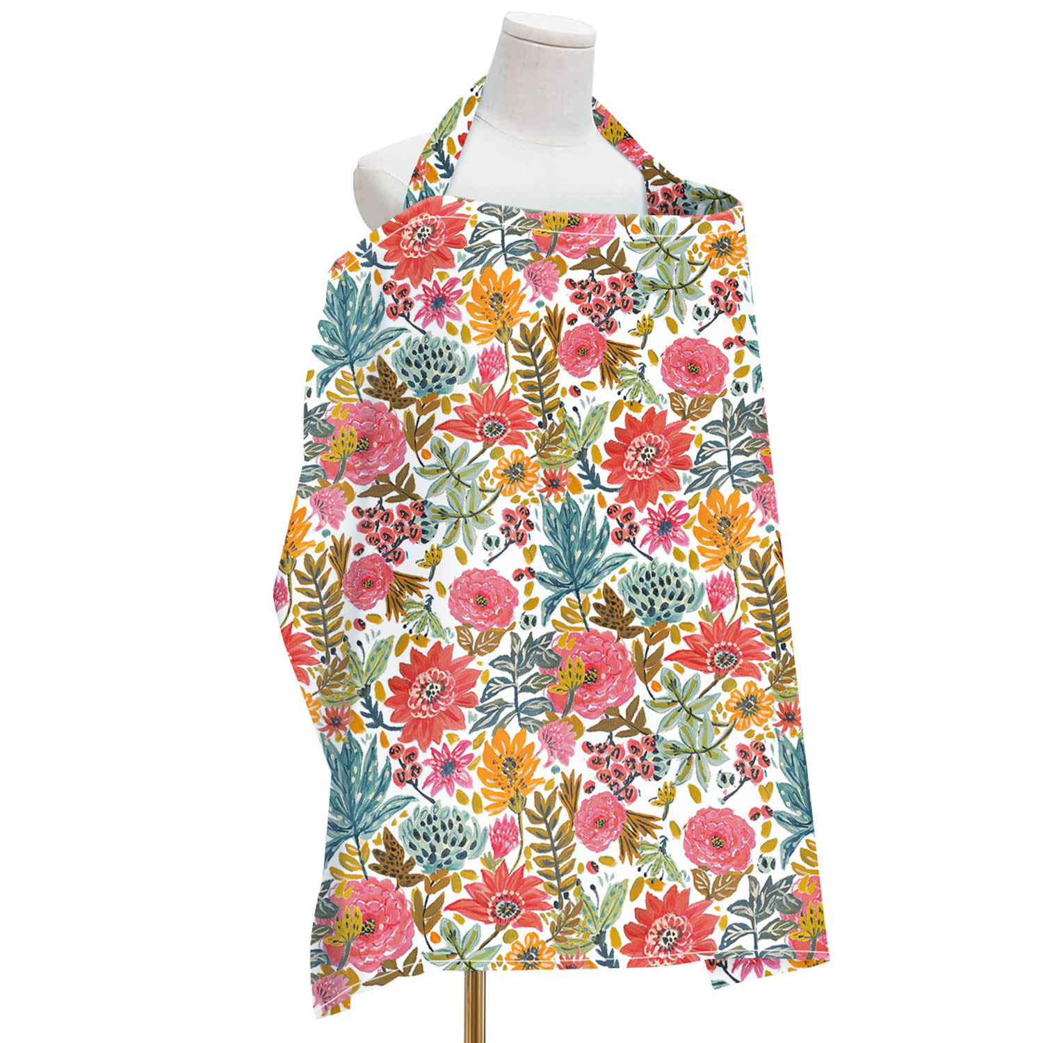 Floral vintage de estilo europeo.