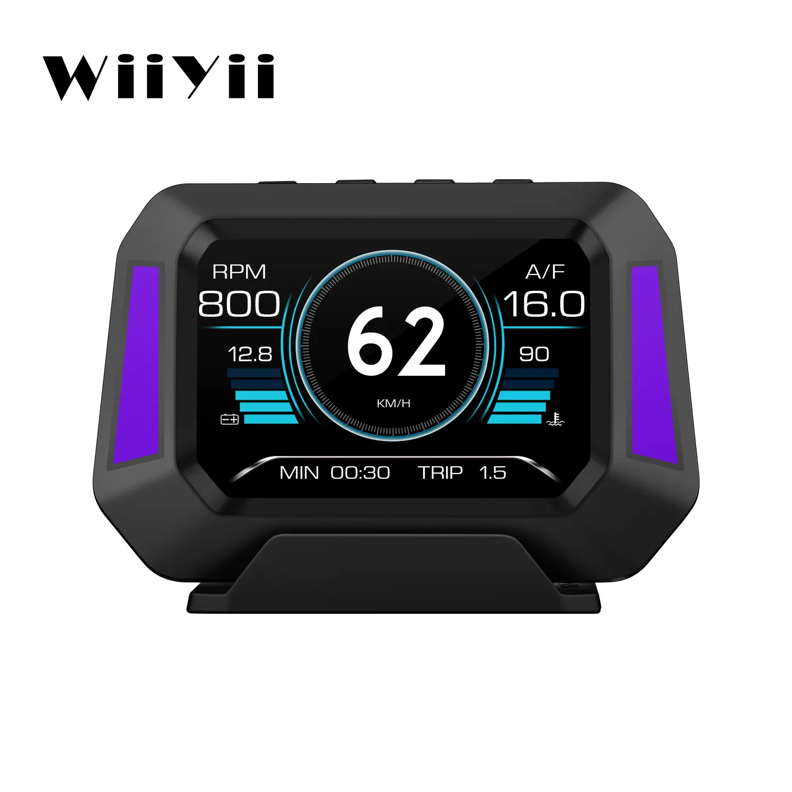 WiiYii-velocímetro P21 OBD2 para coche, herramienta de diagnóstico, pantalla HUD, directo de fábrica, obd2