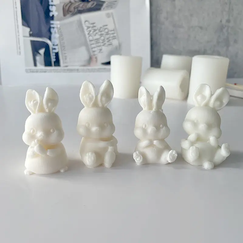 Pingente de silicone de gesso para sabão, faça você mesmo, molde 3d, bonito, aromaterapia, vela, molde de silicone