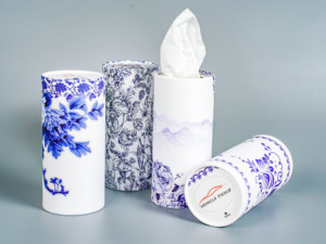 Nhà Máy Bán Buôn Hot Bán Tùy Biến In Thân Thiện Với Môi Mềm Trinh Gỗ Bột Giấy 2ply 3ply Xe Mặt Hộp Mô Tùy Chỉnh - Product Image 3