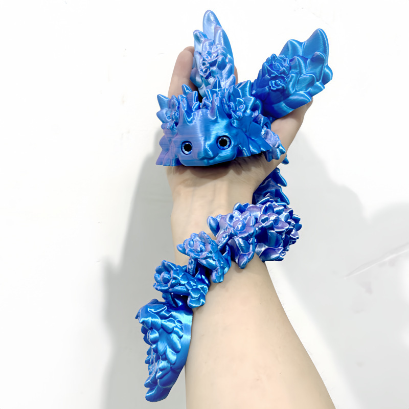 12 Picture Shown-powder blue-45cm-PLA-OPP packaging