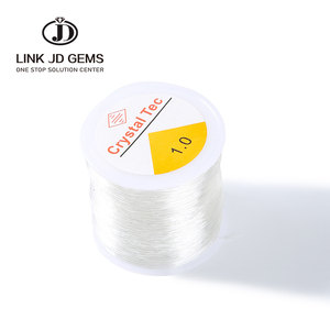 JD Large Rolls Version 0.5mm 0<strong>.6mm</strong> 0.8mm 1mm Strong Stretch Crystal <strong>Elastic</strong> Beaded <strong>String</strong> Bracelet Jewelry Material Bead <strong>String</strong> - Product Image 6