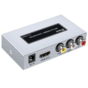 Dtech Vga to Hdmi Converter 1080p Metal Shell RCA AV to HDMI Video Convertor - Product Image 1