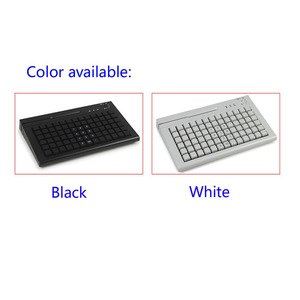Teclado Pos al por mayor 3 pistas Msr pantalla táctil Teclado programable 66 teclas teclado para terminal Pos - Product Image 2