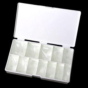Toptan fiyatlar tam kapak 120 adet özel ambalaj logosu 15 boyutları jel X uzatma yumuşak tırnak ipuçları mat yarı-buzlu tırnak ipuçları - Product Image 6