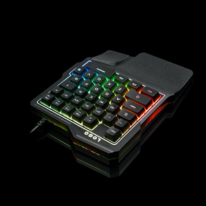 OEM Mini Portable Backlight Wired One Hand Single Hand Gaming <strong>Numeric</strong> <strong>Keyboard</strong> - Product Image 3
