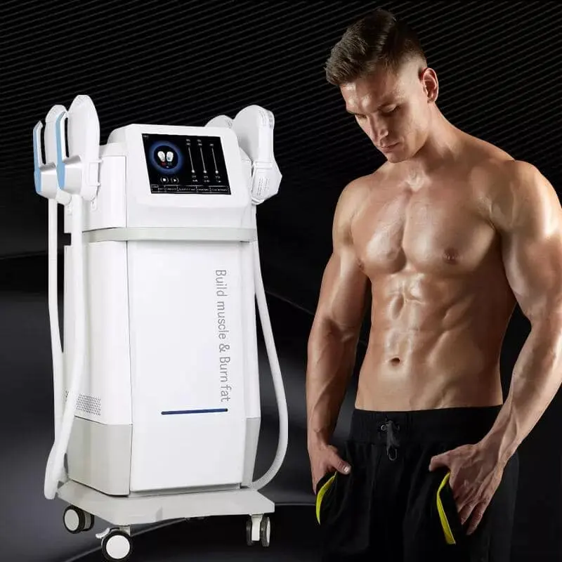 Potente fabbrica 4 maniglie EMs Slim Building Muscle che riduce il grasso ems rf sculpting machine