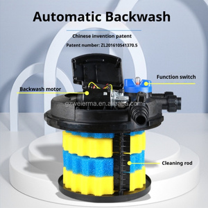 Sunsun CPA-15000 ABS vỏ AO sinh học áp lực lọc với auto-chu kỳ hệ thống làm sạch cho 15m ³ 30m ³ thương mại & khu dân cư Ao - Product Image 5