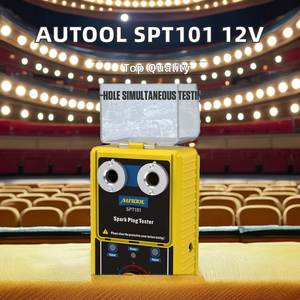 AUTOOL SPT101 probador de bujías 110V/220V Analizador de encendido de coche buena máquina detectora de plástico 12V herramientas de diagnóstico automático - Product Image 5