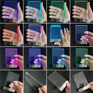 Badge con nome a LED personalizzato ricaricabile programmabile RGB illumina il personale ID evento Tag nome personalizzato dell'insegnante studente