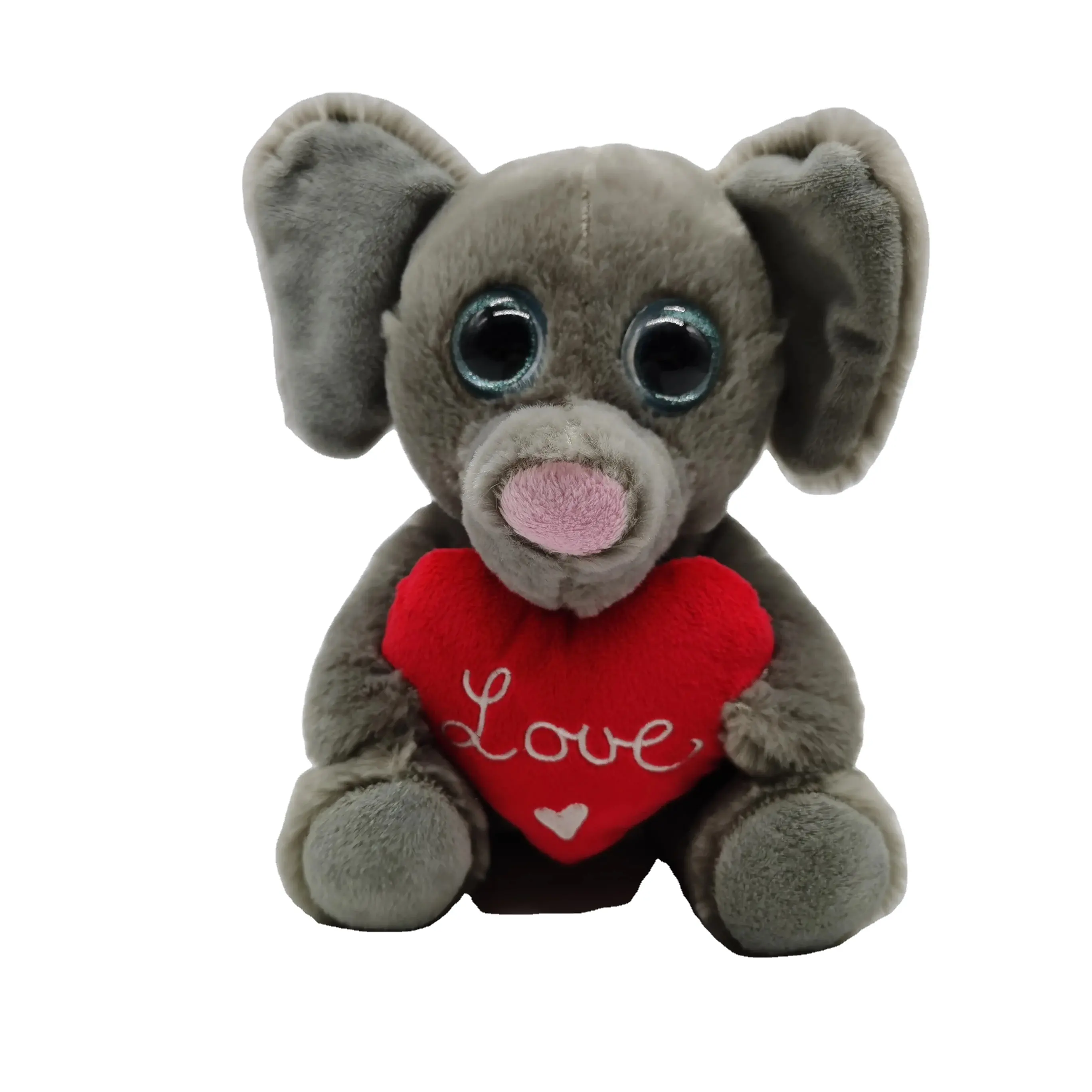 Cheap Wholesale Stuffed Animal Toys Bulk Plush Toys Kawaii Plush Elephant Dolls para crianças
