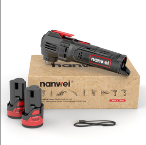 NANWEI <strong>Multi</strong> <strong>Function</strong> Electric <strong>Oscillating</strong> <strong>Tool</strong> 18V 2000mAh Lithium Battery Cordless <strong>Multi</strong> <strong>Tool</strong> - Product Image 2