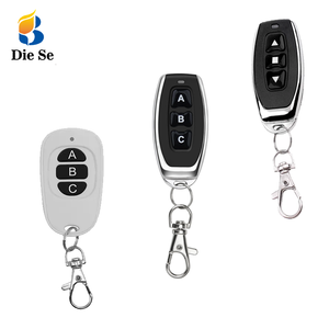 433MHZ universale Wireless Learning Code telecomando trasmettitore 3 canali pulsanti per elettronica porta/cancello/allarme auto - Product Image 1