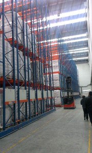 Electrical Control Heavy Duty Warehouse Storage Mobile Pallet Racking System - Product Image 2