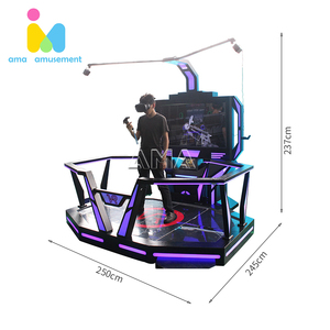 Nhà Máy Giá 9D VR Không Gian Đi Bộ Nền Tảng Trò Chơi Video Đi Bộ Nền Tảng Chụp Vui Thực Tế Ảo Trò Chơi Máy - Product Image 2