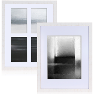 4x6 Picture <strong>Frames</strong> White Small Picture <strong>Frame</strong> <strong>3</strong>.5x5 Pictures with Mat or 4x6 Without Mat for Wall Decor or Tabletop Display - Product Image 1