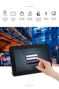 15.6 "Android Tablet Pc dört çekirdekli Tablet dokunmatik ekran kamera 3G GSM /4G /LTE 5G POE NFC Wifi ev çocuklar eğitim iş reklamları - Product Image 2