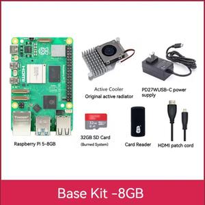 raspberry pi 5 kit entwicklungskabel einzel-steuerplatine computer raspberry pi 5 4gb raspberry pi 5 8gb