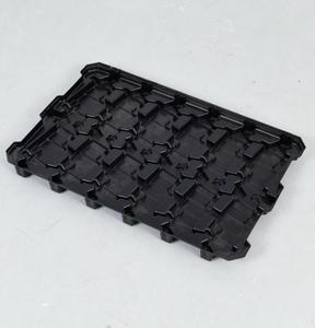 Vakuum formende PP/PS-Computerchip-Verpackungs schale, Verpackungs schale für elektronische Komponenten des Geräts, maßge schneiderte Kunststoffsc halen