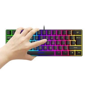 Tastiera meccanica Rgb Led retroilluminato Mechinal Hot tastiere da gioco meccaniche intercambiabili per tastiere da gioco per Computer portatili per Pc - Product Image 1