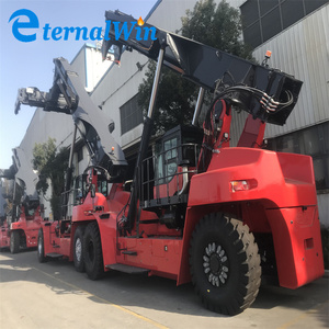 Reachstacker-apilador Reach de 45 toneladas, contenedor resistente, precio de la máquina de apilamiento