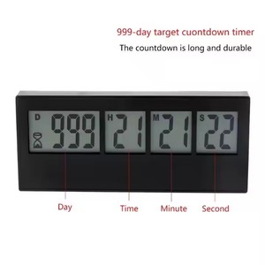 999 giorni orologio conto alla rovescia schermo digitale LCD promemoria evento Timer da cucina per la pensione di matrimonio laboratorio cucina irrigazione cucina - Product Image 5