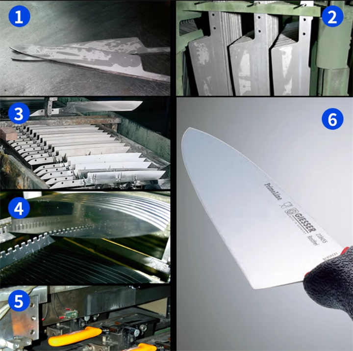 Germany GIESSER Original Imported Slaughterhouse Butcher Stainless Steel Knife Partition Boning,peeling Knife 2405