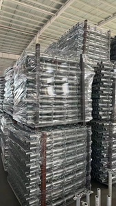 Andamio de acero galvanizado modular de bloqueo de anillo reutilizable para construcción Aplicaciones ligeras al aire libre Estándares verticales - Product Image 6