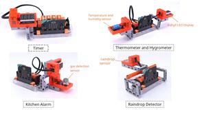 Microbit v2 kiti 4WD Mecanum robotik tekerlek eğitici parça robot şasi marş bilim kiti kontrol kartı için - Product Image 4