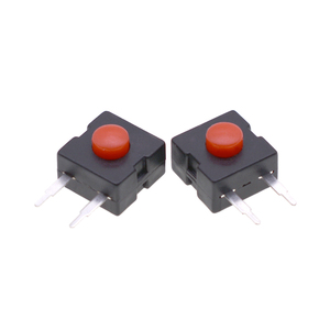 1212-DB 2-poliger SPST-Schalter mit seitlicher Einfügung-selbstsicher nder Druckknopf für Leiterplatten, Bedienfelder, kleine Elektronik - Product Image 4