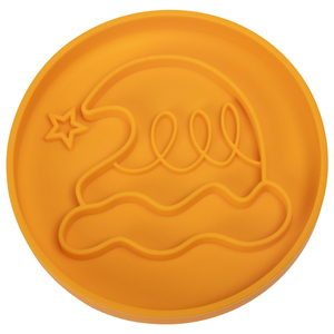 New Giáng Sinh Bộ Sưu Tập Dễ Thương Con Chó Silicone Chậm Trung Chuyển Sinh Thái Thân Thiện Với Môi Tulip Hoa Pet Lick Mat Chống-Trượt Dưới Pet Bát Ăn - Product Image 1