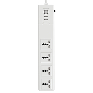 16A Smart Home Strip Google Home Conectividad Wi-Fi Conecta directamente Zigbee Matter Homekit Toma de control remoto Hecho de plástico - Product Image 1