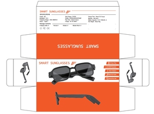 High Quality Sound and Sleek Design Sunglasses Smart Glasses for <strong>Men</strong> UV400 Nylon Optical <strong>Attribute</strong> - Product Image 6