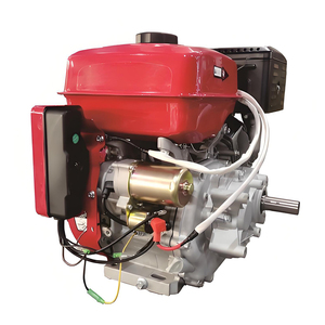 190F/Pシングルシリンダー空冷ガソリン420cc 12HPエンジン産業用農業用