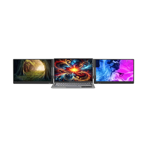 14&quot; Dual Screen Jury Rig <strong>System</strong> - 1080P CNC Aluminum <strong>Monitors</strong> for Film Set Monitoring - Product Image 1