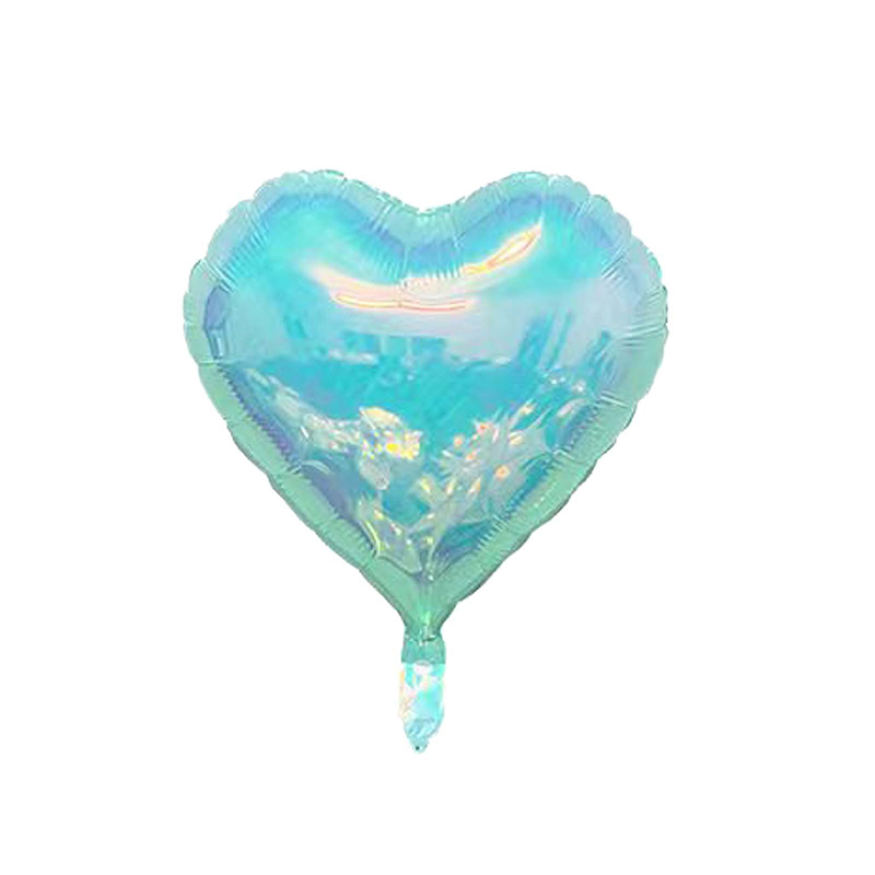 Cuore blu 18 pollici
