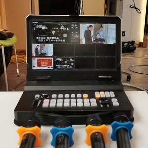 Professional Audio <strong>Video</strong> Equipment 8 Channel 4xSDI 2xH DMI and 2x IP <strong>Inputs</strong> Multi-Format Live Streaming <strong>Video</strong> Switcher - Product Image 1