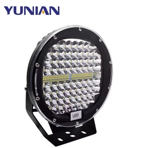 ไฟ LED สำหรับทำงานรถยนต์ทรงกลม9นิ้ว408W ความสว่างสูงอุปกรณ์แปลงไฟรถบรรทุกอุปกรณ์เสริมรถยนต์ - Product Image 1