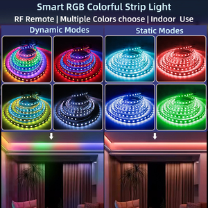12V 24V WS2811 piksel akıllı Led şerit 60/72/84/96LEDs/m APP uzaktan kumanda esnek SMD 5050 RGB Led şerit işık oyun odası için - Product Image 4