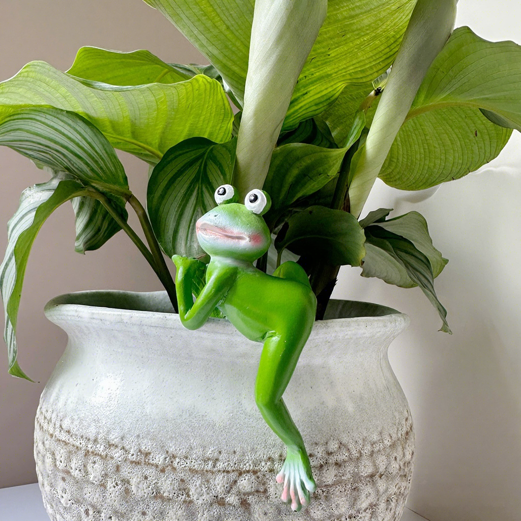 Right-hanging frog